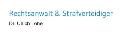 Logo Rechtsanwalt & Strafverteidiger Dr